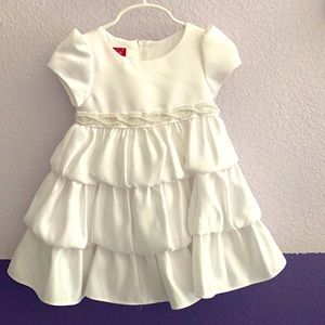 Special Occasion white dress sz 24m/2T